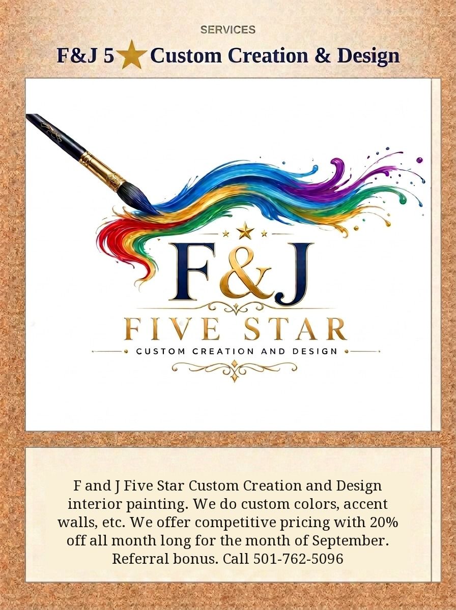F&J 5⭐ Custom Creation & Design